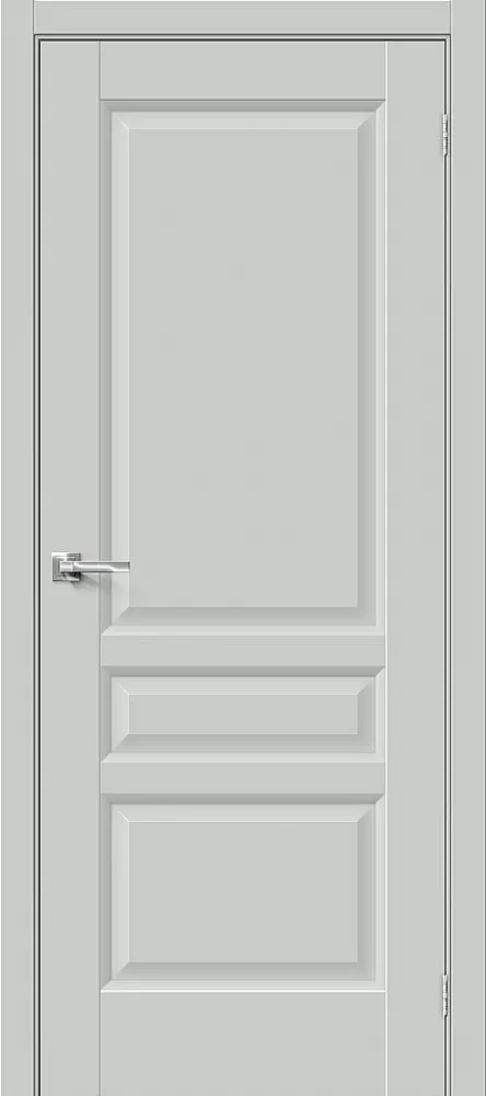 Фото Межкомнатная дверь Неоклассик-34 Grey Silkwood BR5946